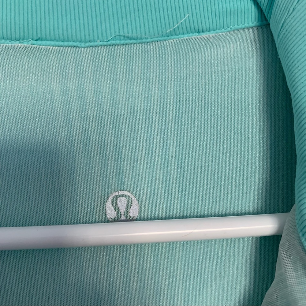 Lululemon Raja Reversible Jacket Teal Mesh Size 8 - Picture 4 of 8